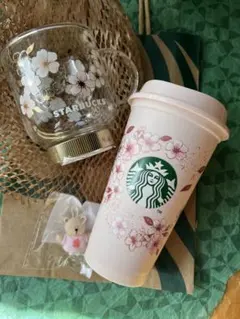 スターバックス SAKURA 2026 グラスマグゴールド リユーザブルセット