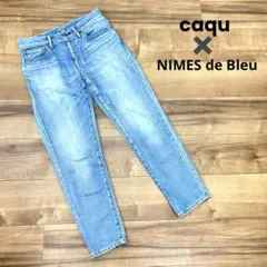 caqu × NIMES de Bleu コラボ　デニム　サイズ0のサムネイル