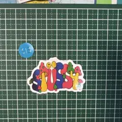 カラフルキノコ ステッカー