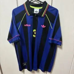 adidas サッカーシャツ　M