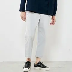 【新品】シャンブレーハイパーストレッチクロップドパンツMEN'S MELROSEのサムネイル