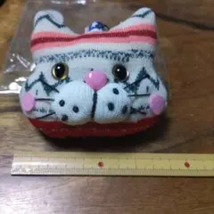 flat-chestnuts くつした人形 猫 チャーム