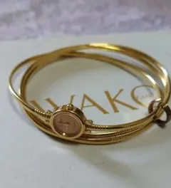 銀座和光 WAKO 3連バングルウオッチ ラフィネRaffineのサムネイル