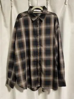 最終値下げ‼️《新品》AMERICANHOLIC イージーケアチェックシャツ BKのサムネイル