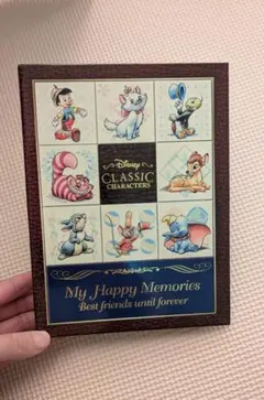 disney ディズニー プロフィール帳 　シール付　平成女児 当時物