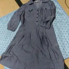アリスバーリーデニム風ワンピース
