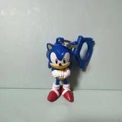 19年製 廃盤 ソニック・ザ・ヘッジホッグ ポーズ ラバーキーホルダー
