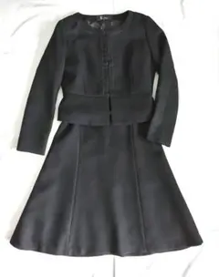 新品　クローネ ブラックフォーマル ワンピーススーツ 9号