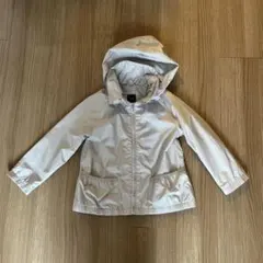 GAP ギャップ　グレー水玉　ブルゾン　ジャケット　フードしまえる