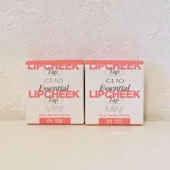 CLIO エッセンシャルリップチークタップ ピーチフラッシュ01セットのサムネイル