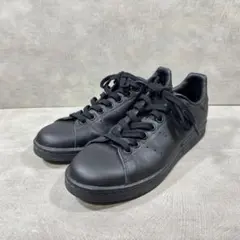 廃盤品✨️アディダス スタンスミス レザー オールブラック 23.5cm