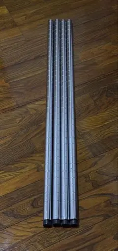 ルミナス(25mm径)スチールラック用ポール 長さ90cm 4本セット