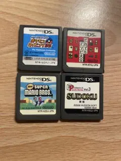 まとめ売り　4本セット　DSソフト　カセット
