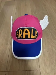 美品　着画あり　Dr.スランプ アラレちゃん キャップ ピンク