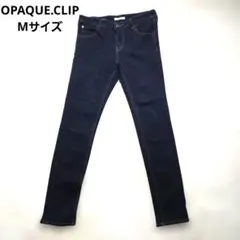 OPAQUE.CLIP スキニーデニムパンツ M インディゴ ストレッチ 細身のサムネイル
