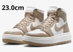 ナイキ ウィメンズ エアジョーダン1 ハイ エレベート バケッタ タン 23.0