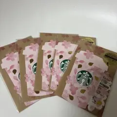 スターバックス ビバレッジカード　SAKURA2026 5枚　さくら　ピンク