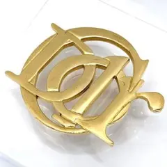 美品✨DIORロゴディオールオーバルゴールドイヤリング両耳 