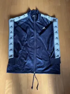 adidas ネイビー ジャージ 上下　LLサイズ相当