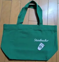 Starbucks スターバックス グリーン トートバッグ