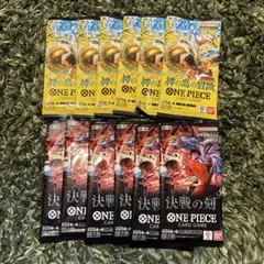 ワンピースカード 決戦の刻 神の島の冒険 未開封17パック - メルカリ
