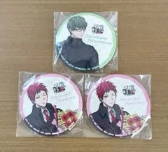 黒子のバスケ　黒バス　ナムコ缶バッジ　10周年　赤司　緑間