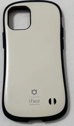 iFace iPhone12 mini ケース マット仕上げ [くすみホワイト]