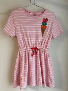 MINI BODEN アイスクリーム柄 半袖ワンピース 5-6Yのサムネイル