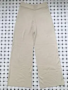 cepo ベージュ　ワイドパンツ