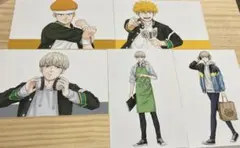 WIND BREAKER ポストカード 梶蓮 柘浦 楡井 ウィンブレ