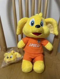 清水エスパルス　パルちゃん　ぬいぐるみ　Jリーグ