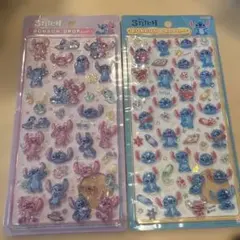 【正規品】スティッチ ボンボンドロップシール 2枚セット　ディズニー
