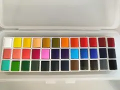 ミジェロトルマリンツートン透明水彩34色(0.3ml) - メルカリ