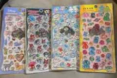 プチドロップステッカー シール パワパフ あわわちゃん ダンボ ディズニー