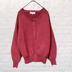 12420 SEASON REASON ボリューム袖 M ゆったりカーディガン