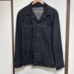 MEN'S TENORAS レザーフロッキー加工 デニム ジャケット L 2026年最新】MEN'S TENORAS メンズ Gジャン・デニムジャケットの人気