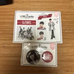 SixTONES ジェシー　缶バッジ　ステッカー　新品未開封