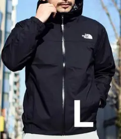 【新品未使用】ventureJKTノースフェイスLナイロンジャケットパーカ黒