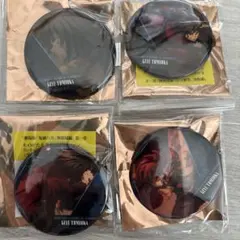 劇場版鬼滅の刃　ものがたる背中 コレクション缶バッジA 冨岡義勇さん４種セット