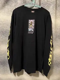 HUF 長袖Tシャツ ブラック 虎デザイン