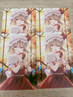 東方Project フランドール・スカーレット ポストカード 3枚セット