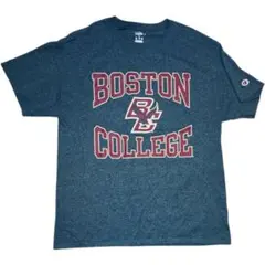 チャンピオン アメカジ ボストンカレッジ Tシャツ L ダークグレー