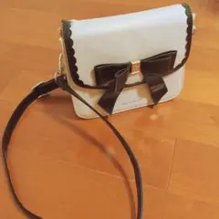 SecretDoor リボン付きショルダーバッグ