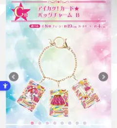 アイカツ一番くじカードキーホルダーチャーム