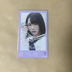 野口衣織 =LOVE イコラブ ミニフォト 呪って呪って - メルカリ