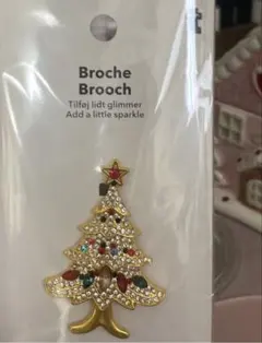 クリスマス ブローチ