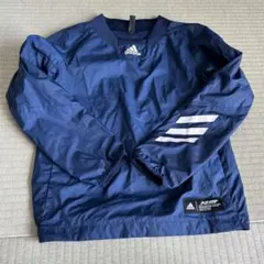 adidas ネイビー 長袖ピステ 140サイズ