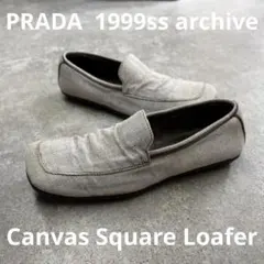 PRADA プラダ　archive レザーローファー　モンクシューズ イタリア製 メルカリ