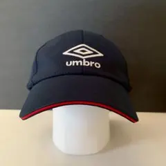 umbro/アンブロ　スポーツキャップ ネイビー×レッドライン メッシュ素材/Fのサムネイル