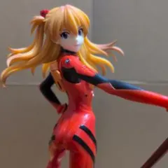 【新世紀エヴァンゲリオン】アスカ・ラングレー フィギュア 槍付き　値下交渉OK！